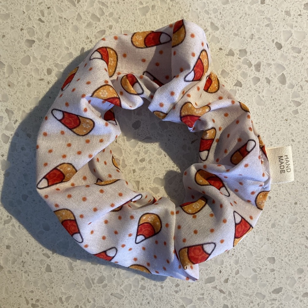 Halloween & Fall Handmade Scrunchie - Picture 4 of 5